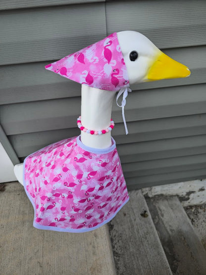 Flamingo Flair Porch Goose Outfit 🦩