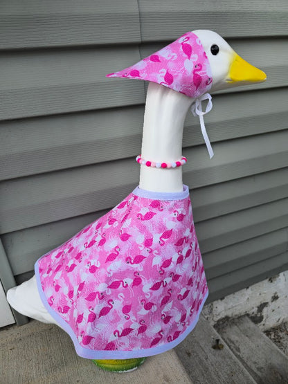 Flamingo Flair Porch Goose Outfit 🦩