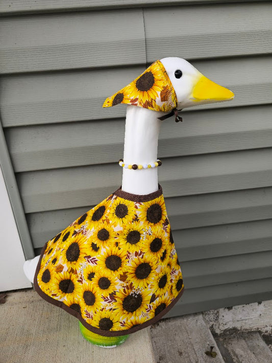 Sunflowers Porch Goose Outfit