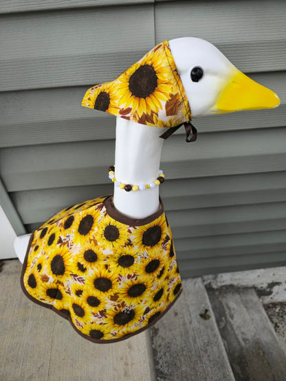 Sunflowers Porch Goose Outfit