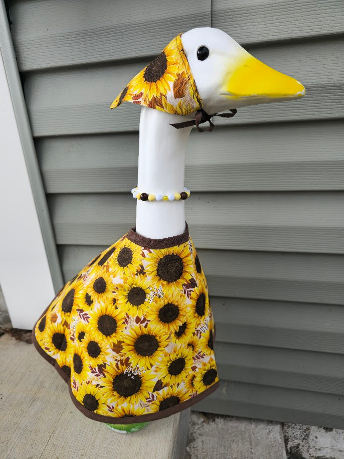 Sunflowers Porch Goose Outfit