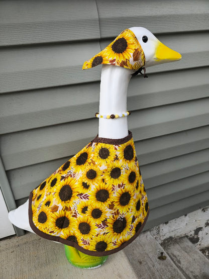 Sunflowers Porch Goose Outfit
