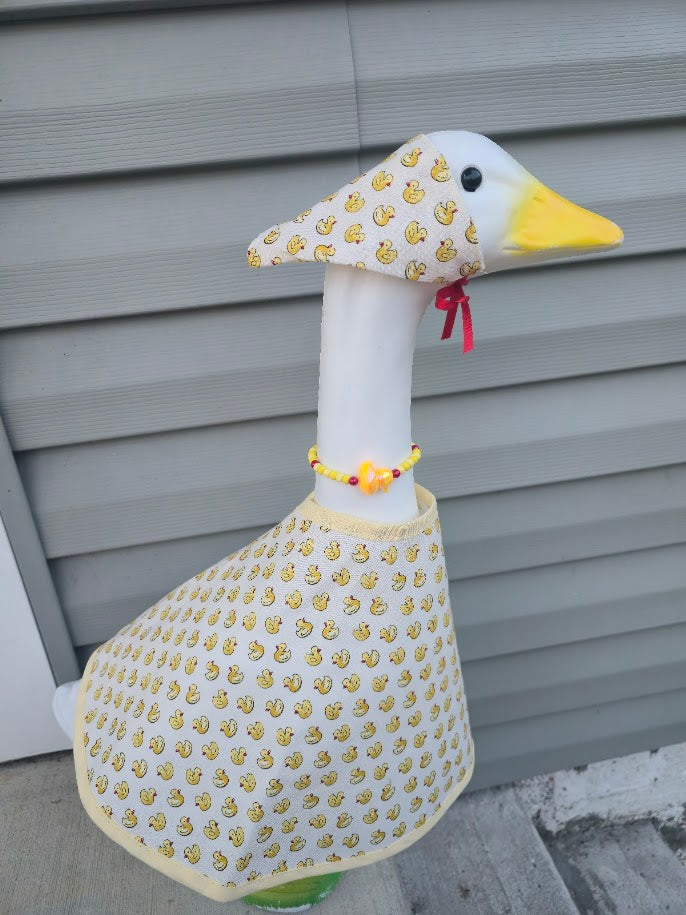Rubber Duckies Porch Goose Outfit