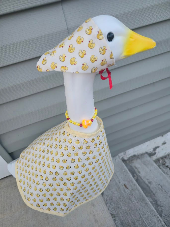 Rubber Duckies Porch Goose Outfit