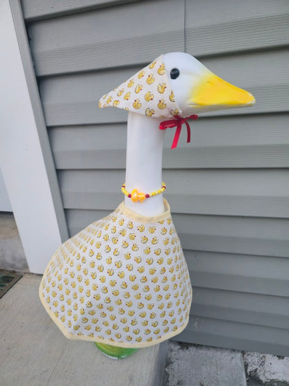 Rubber Duckies Porch Goose Outfit