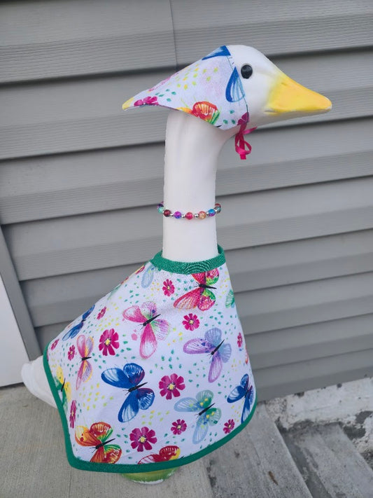 Bright Butterflies Porch Goose Outfit