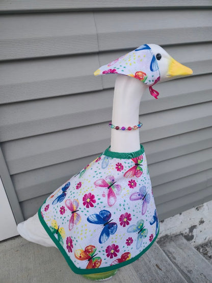 Bright Butterflies Porch Goose Outfit