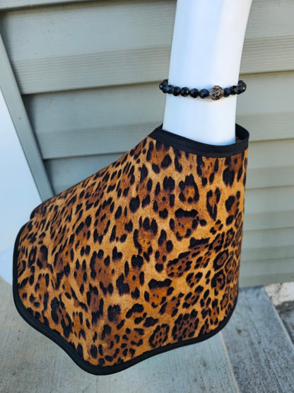 Leopard Print Porch Goose Outfit