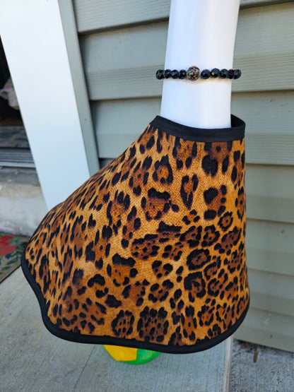 Leopard Print Porch Goose Outfit