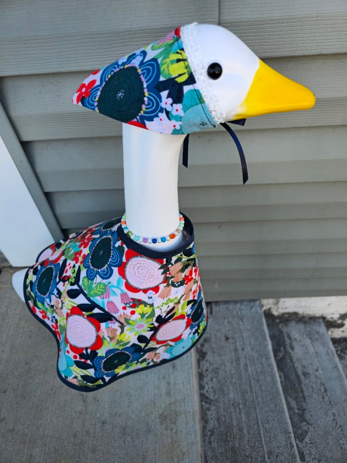 Blooming Mischief Porch Goose Outfit