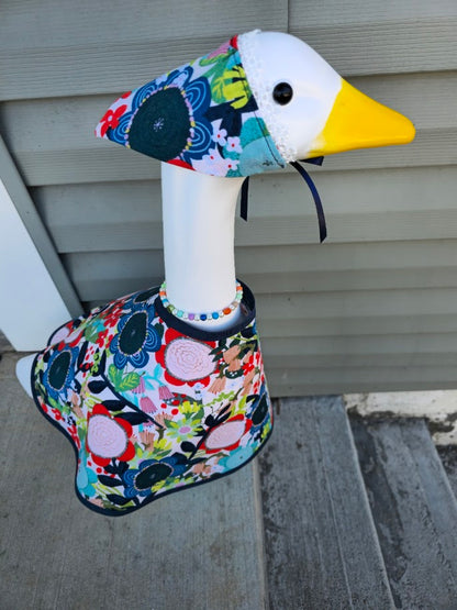 Blooming Mischief Porch Goose Outfit