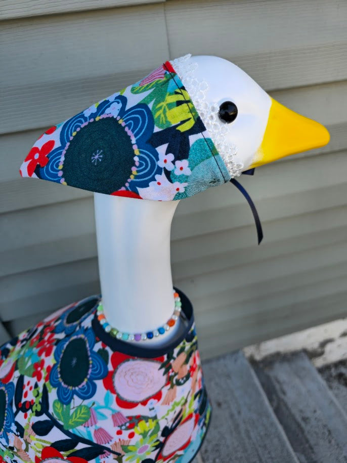 Blooming Mischief Porch Goose Outfit