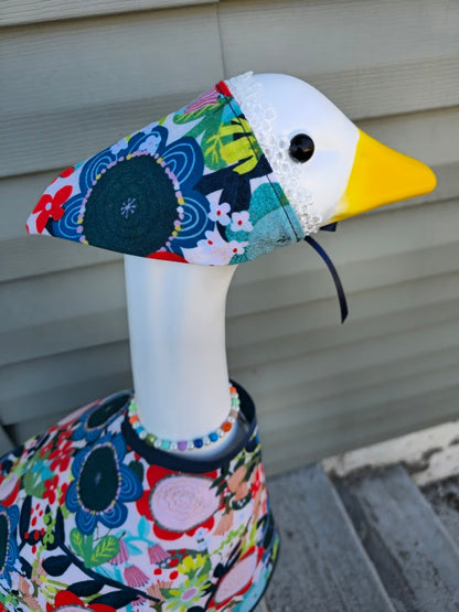 Blooming Mischief Porch Goose Outfit