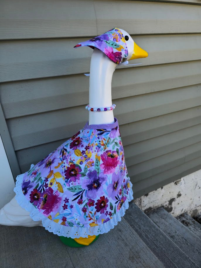 Lavender Lace Daydream Porch Goose Outfit