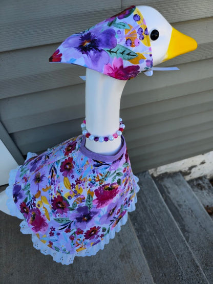 Lavender Lace Daydream Porch Goose Outfit