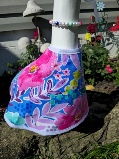 Rainbow Floral Porch Goose Outfit