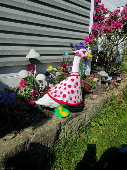 Strawberry Fields Porch Goose Outfit