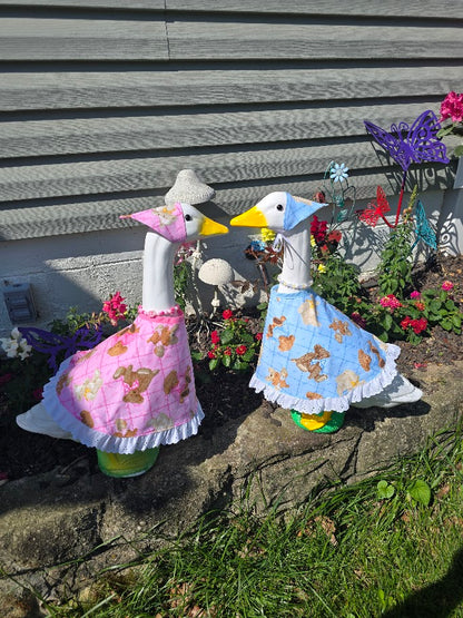Gender Reveal Porch Goose Outfit Set  🩷🩵