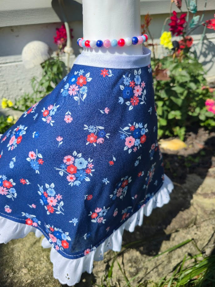 Summer Blooms Porch Goose Outfit