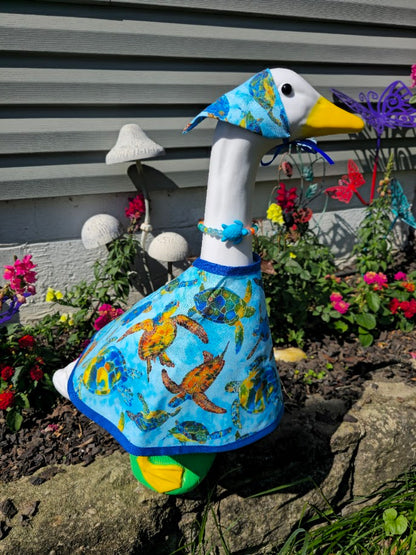 Sea Turtle Porch Goose Outfit