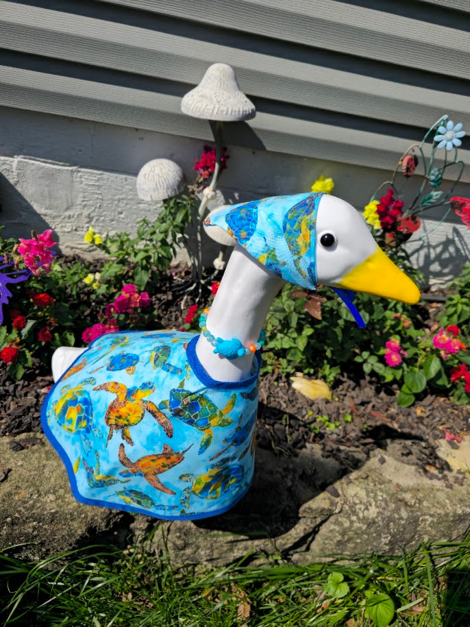 Sea Turtle Porch Goose Outfit