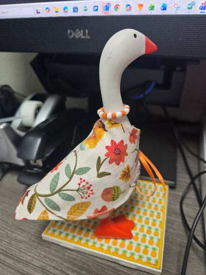 Sunflower Forest Desk Goose Outfit