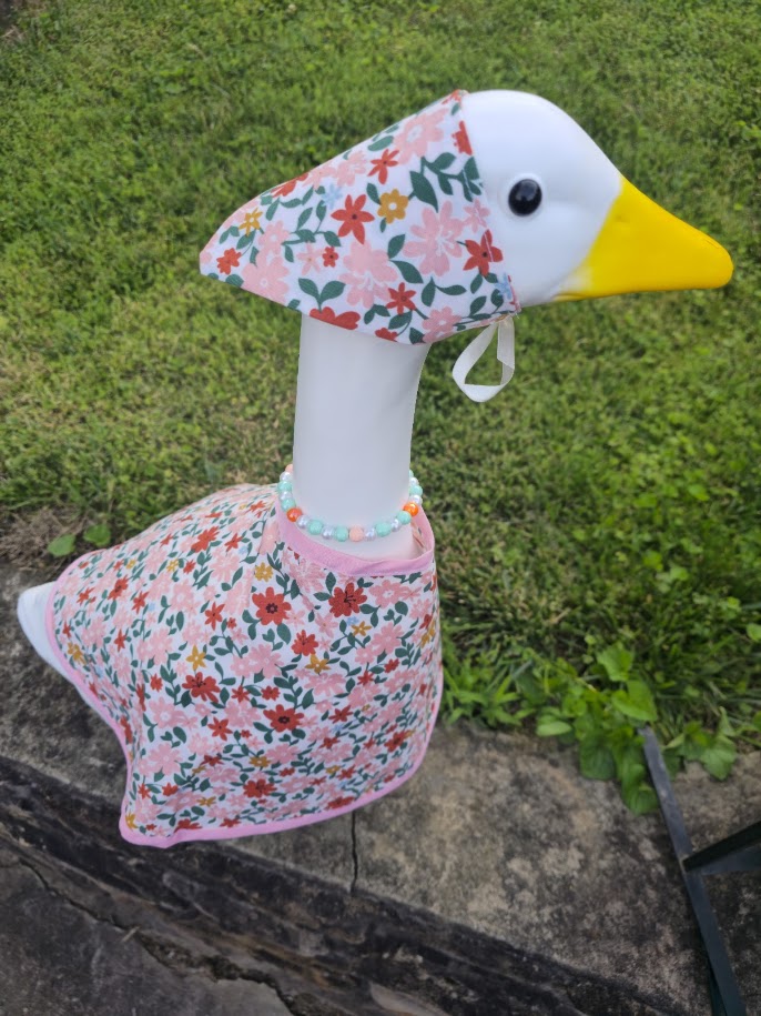 Vintage Garden Porch Goose Outfit