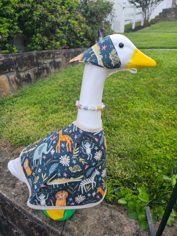 Jungle Animals Porch Goose Outfit
