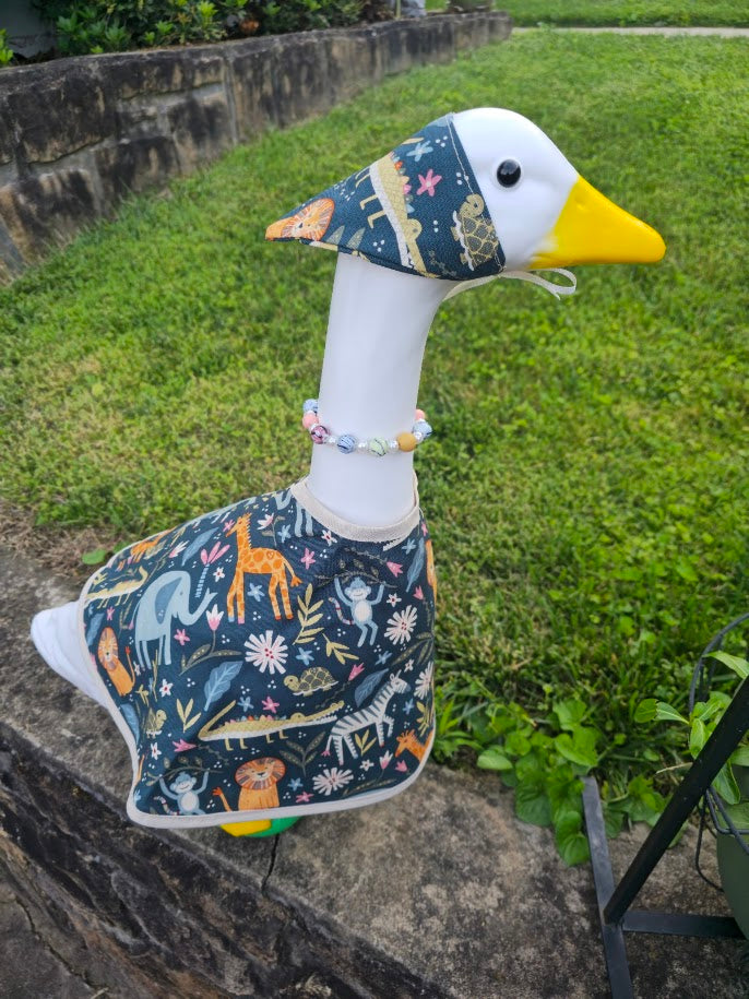 Jungle Animals Porch Goose Outfit