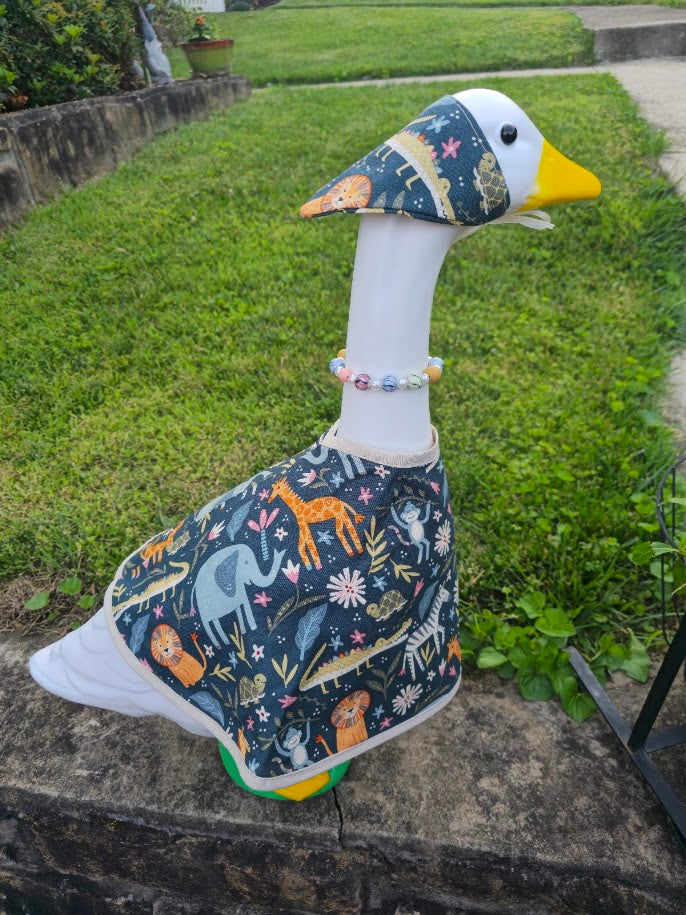 Jungle Animals Porch Goose Outfit