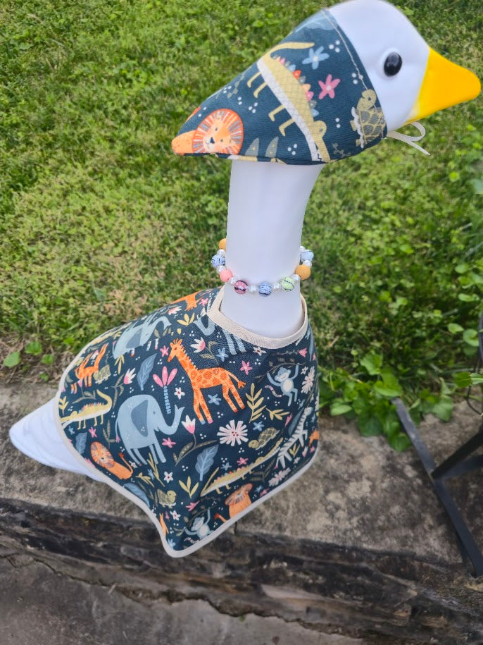 Jungle Animals Porch Goose Outfit