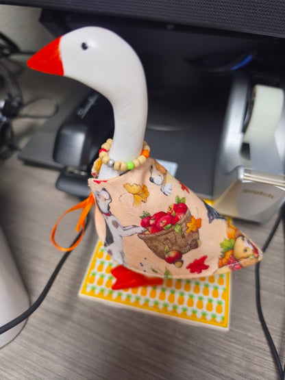 Pumpkin Patch Pets Desk Goose Outfit