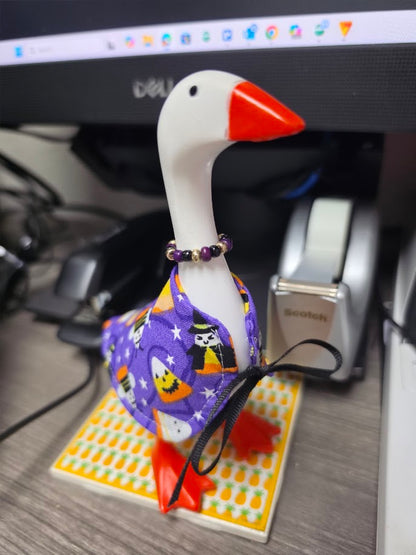 Spooky Sweet Desk Goose Outfit