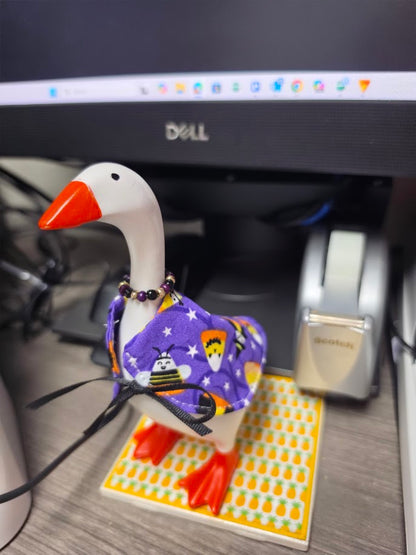 Spooky Sweet Desk Goose Outfit
