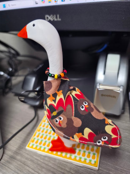 Turkey Time Desk Goose Outfit
