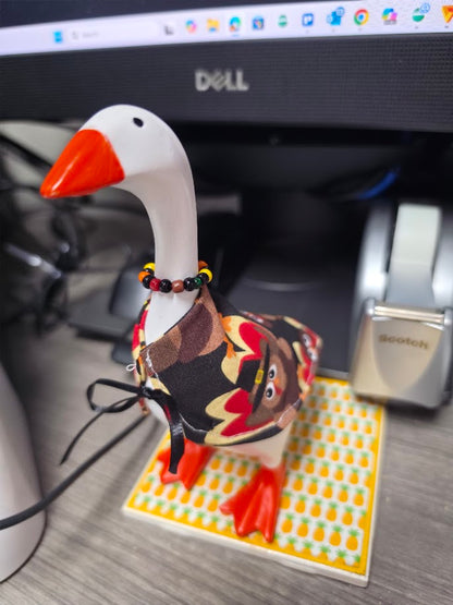 Turkey Time Desk Goose Outfit