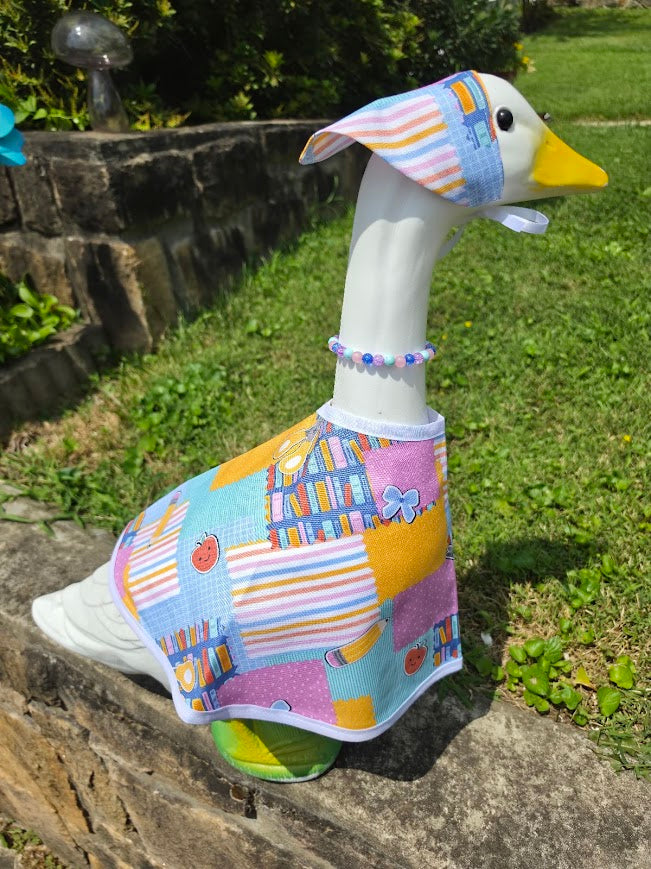 Bookworm Buddy Porch Goose Outfit