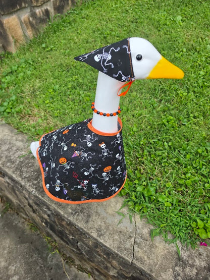 Dancing Skeletons Porch Goose Outfit