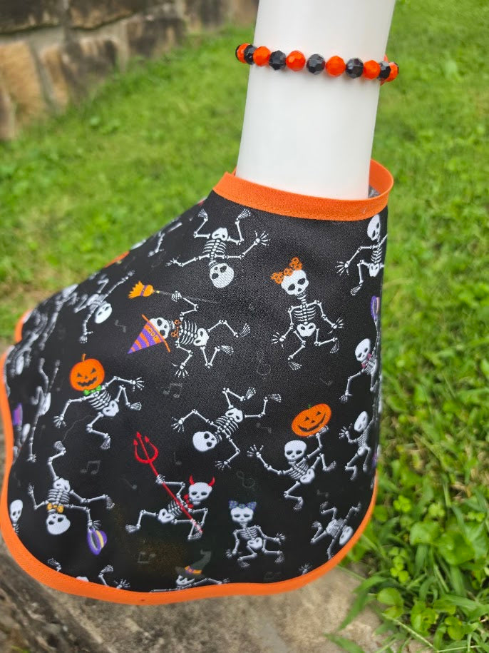 Dancing Skeletons Porch Goose Outfit