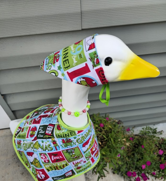Grinchmas Countdown Porch Goose Outfit