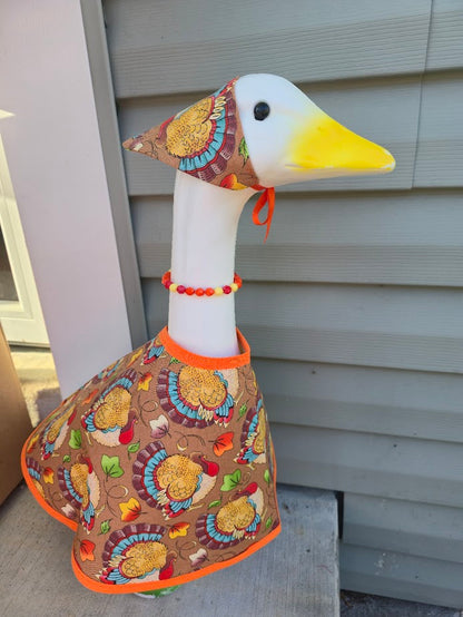 Thanksgiving Turkey Porch Goose Outfit