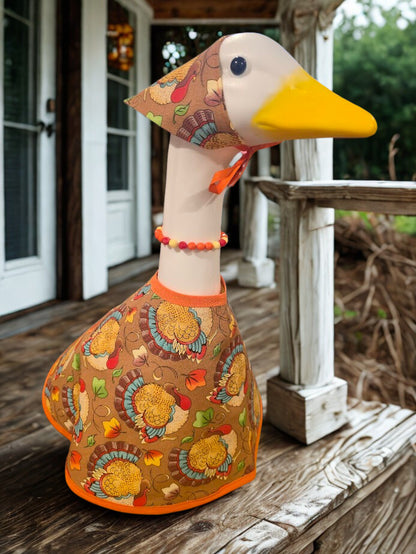 Thanksgiving Turkey Porch Goose Outfit